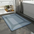 thumbnail image 1 of BKSDUEH Bath Mat Rug, Quick Dry Absorbent Rubber Backed Bathroom Mat, Thin Bathroom Rugs Fit Under Door Bath Mats for Bathroom Floor Mat, in Front of Sink-Shower Rug for Bathroom, 23.5"X35.5", 1 of 6