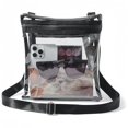thumbnail image 1 of BKSDUEH Stadium Approved Clear Crossbody Bag, Small Transparent Messenger Tote, Clear Shoulder Bag for Concerts, Adjustable Strap, 1 of 6