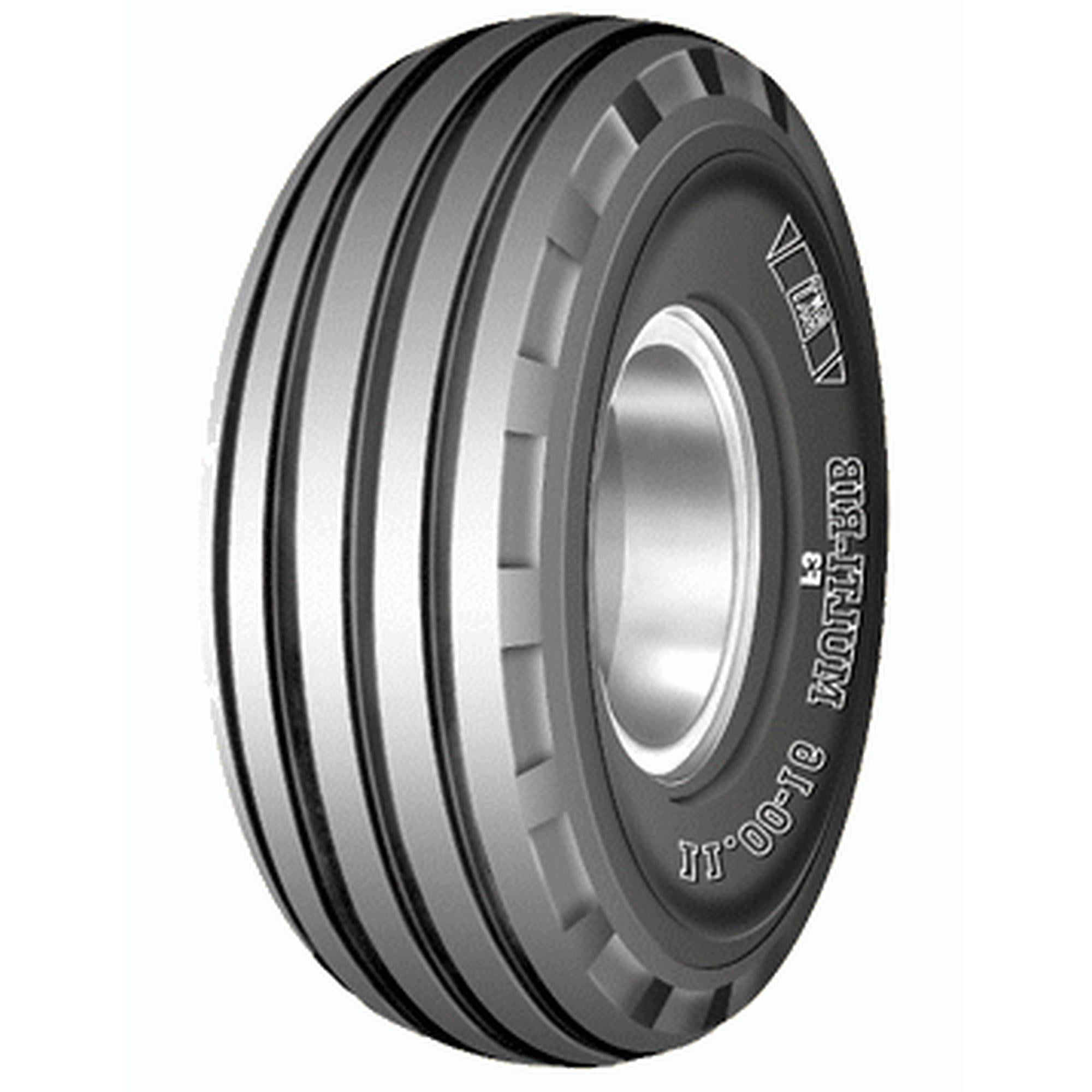 BKT Industrial Multi Rib F3 11-16 120A6 F Industrial Tire - Walmart.com