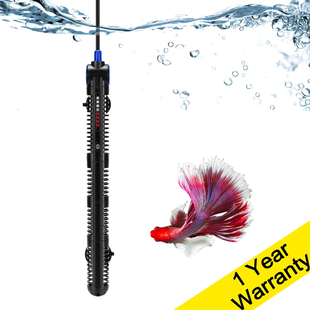 BKTC Submersible Aquarium Heater 300W Fish Tank Heater 300 Watt Adjustable Temperature for 50 to