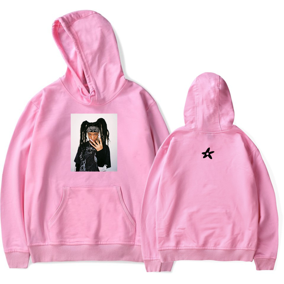 BKTHERULA Classic Hoodie Men's Hip Hop Printing Pullover Hooded Sweatshirts