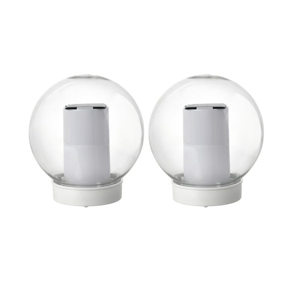 Bluescapes Solar Floating Dome Lights 2 Pack for Spa and Pool