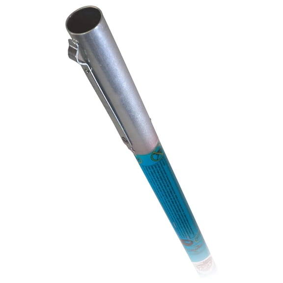 BL-6 Fiberglass Extension Pole, 6-Foot Lightweight Hollow Tree Trimming Pole with Male & Female Ferrules, Blue