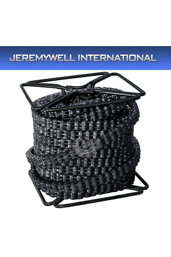 BL1234 Leaf Chain 50  Feet For Forklift Masts,Hoisting with 5 Connecting Links