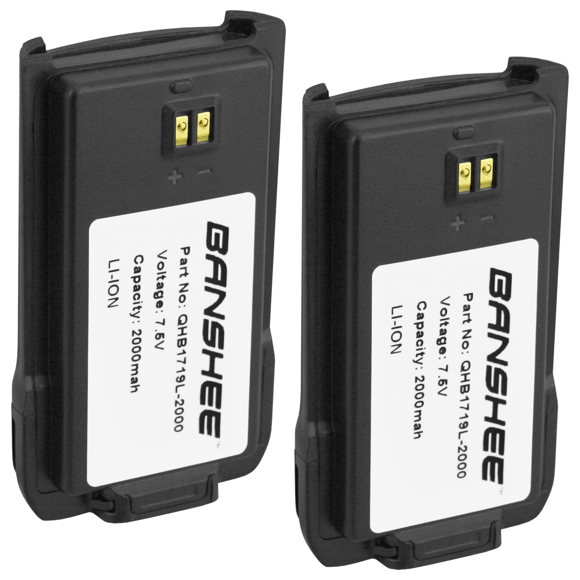BL1719 Replacement Battery(s) for HYT TC-508 TC-518 Two-Way Radio by Banshee X2