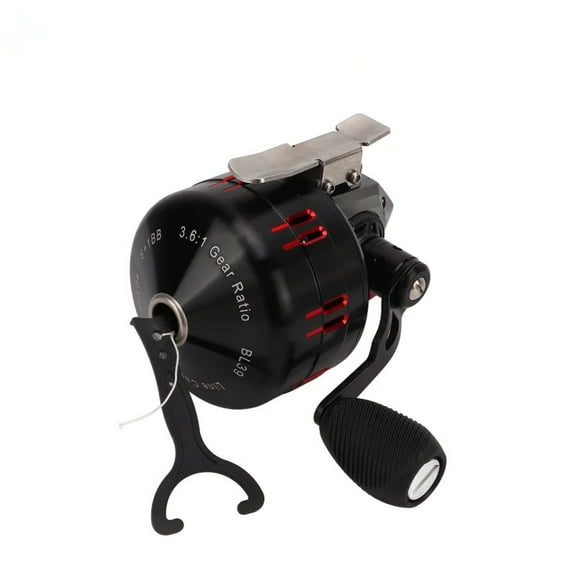 BL39 Fishing Reel Shooting Fish Reel Aluminum Alloy Metal 3.6:1 Gear Ratio Baitcasting Spool Fishing Tackle Accessories