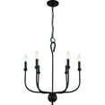 thumbnail image 1 of BLA5022MBK-Quoizel Lighting-Blanche - 6 Light Chandelier     -Traditional Installation, 1 of 8
