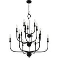 thumbnail image 1 of BLA5032MBK-Quoizel Lighting-Blanche - 15 Light Chandelier-39.5 Inches Tall and 32 Inches Wide, 1 of 2