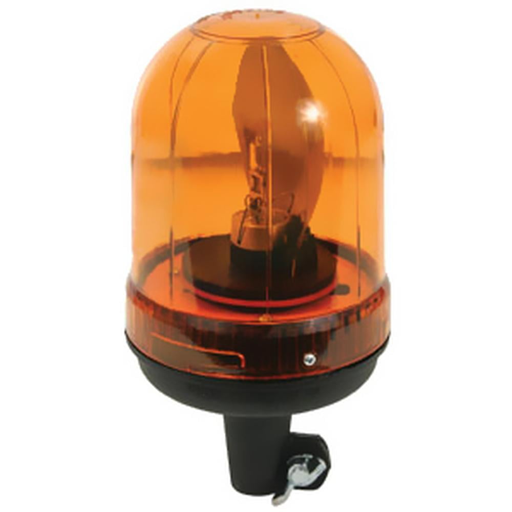 BLA9810 Amber Rotating Beacon Light Fits Universal Products - Walmart.com