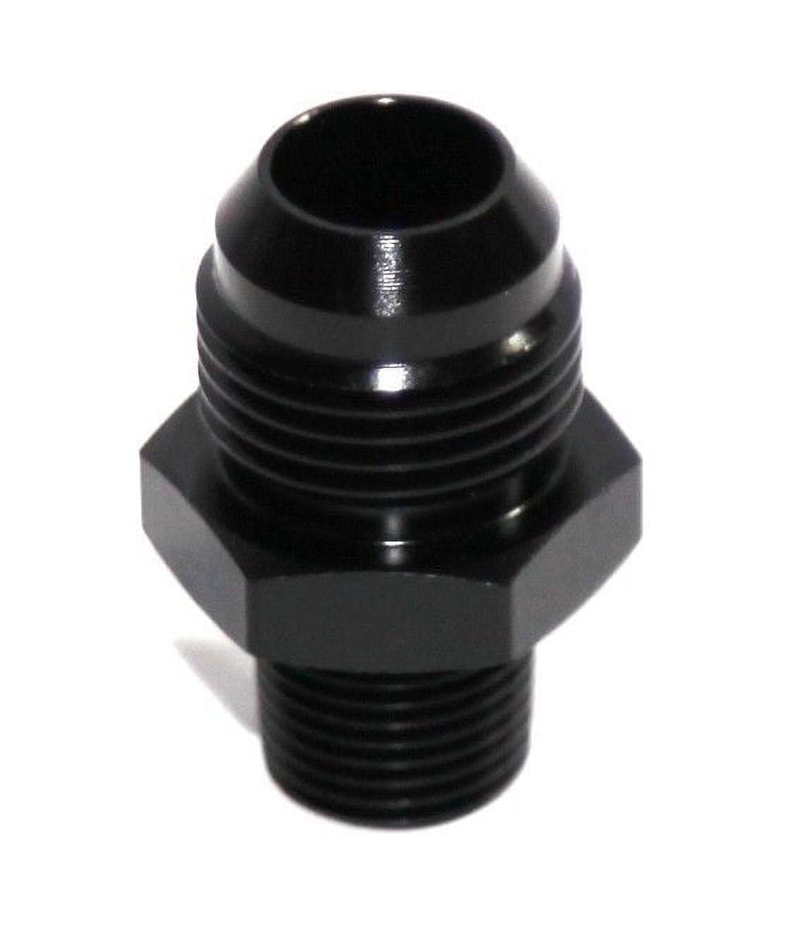 110108: AN To NPT Straight Adapter Fitting | -10 AN Male To 3/8 In