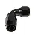thumbnail image 1 of BLACK -12AN AN12 90 Degree Swivel Oil/Fuel/Gas Line Hose End Fitting Adapter, 1 of 4