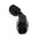 thumbnail image 1 of BLACK -4AN AN4 45 Degree Swivel Oil/Fuel/Gas Line Hose End Fitting Adapter, 1 of 4
