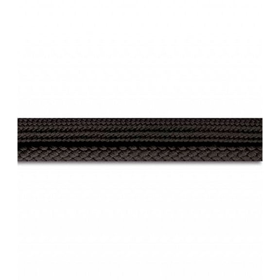 BLACK 7/16 INCH POLY CORDEDGE