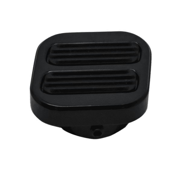 BLACK ALUMINUM STREET ROD DIMMER SWITCH PAD - Compatible/Replacement for CHEVY FORD MOPAR