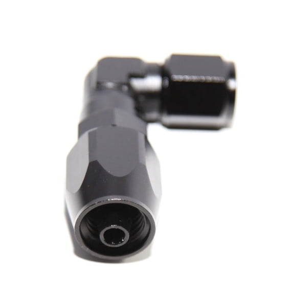BLACK AN4 4AN AN-4 90Degree Swivel Oil/Fuel Line End Union Elbow ...