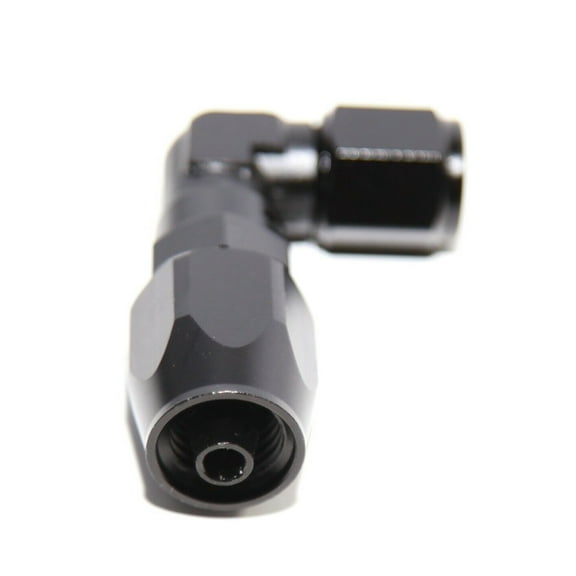 BLACK AN4 4AN AN-4 90Degree Swivel Oil/Fuel Line End Union Elbow Fitting Adapter BLACK AN4 4AN AN-4 90Degree Swivel Oil/Fuel Line End Union Elbow Fitting Adapter