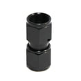 thumbnail image 1 of BLACK AN8 Female to 8AN AN-8 Female Straight Flare Swivel Fitting Adapter BLACK AN8 Female to 8AN AN-8 Female Straight Flare Swivel Fitting Adapter, 1 of 4