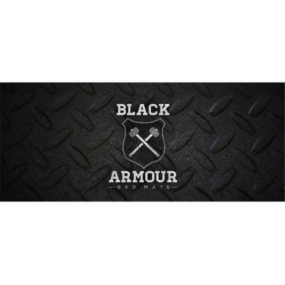 BLACK ARMOUR ETHK Tailgate Mat, Black