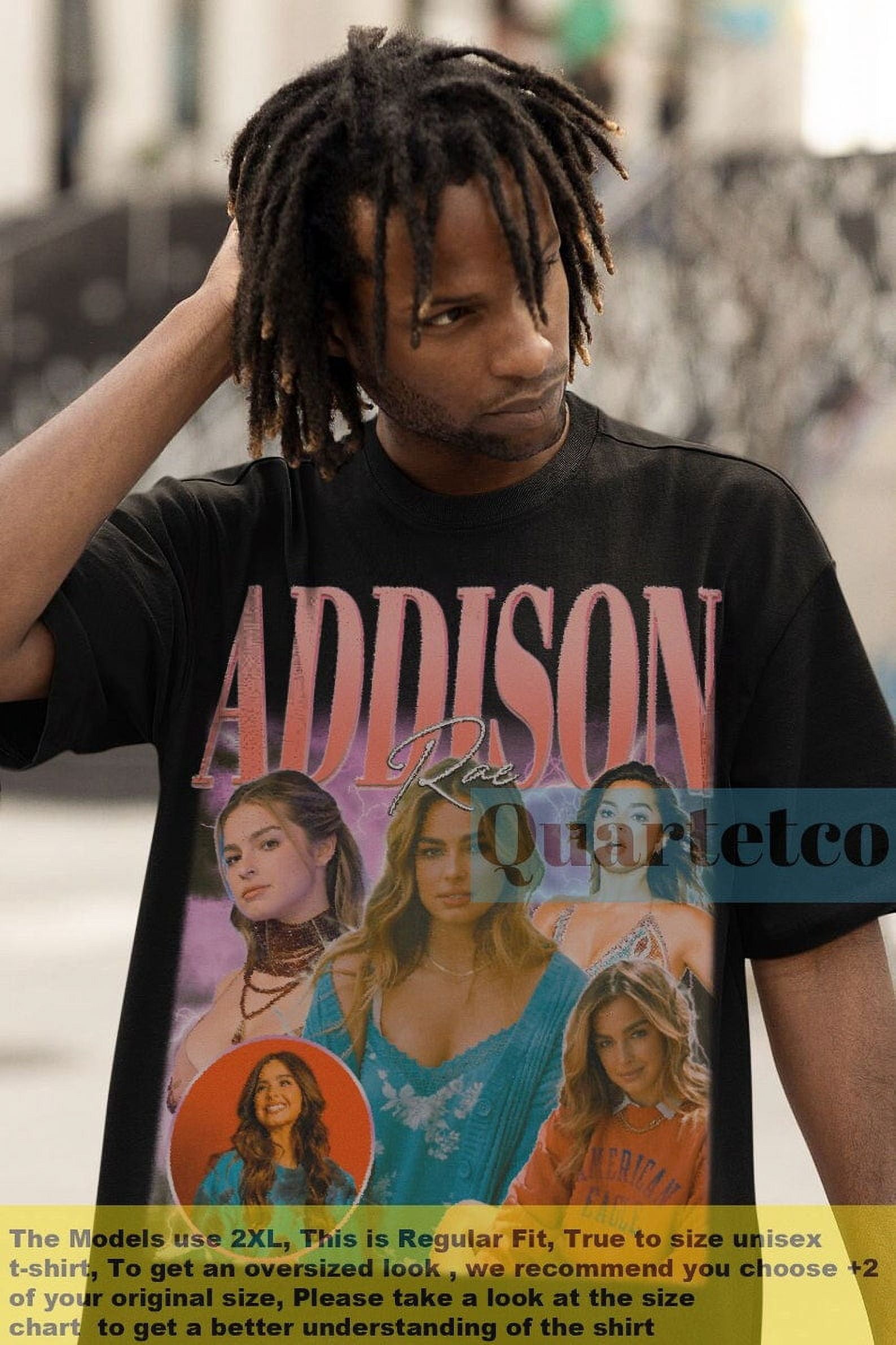 [BLACK] Addison Rae, Addison Rae Shirt, Addison Rae Tshirt, Addison Rae ...