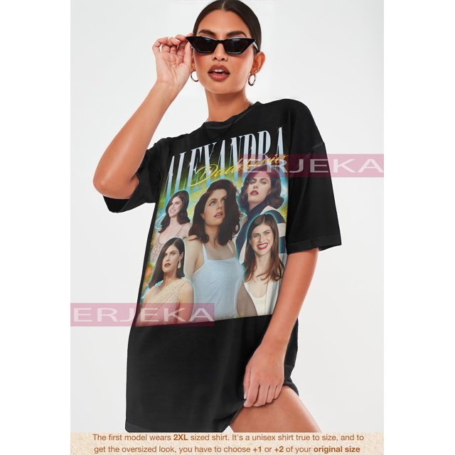 [BLACK] Alexandra Daddario , Alexandra Daddario Shirt , Alexandra