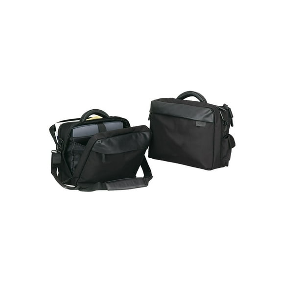 BLACK BELLINO COMPUTER BRIEFCASE