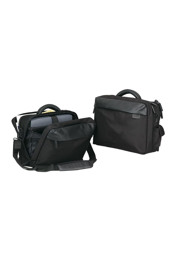 BLACK BELLINO COMPUTER BRIEFCASE