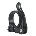 BLACK BIKE ForSEAT POST CLAMP 31.8/34.9MM QUICK RELEASE ALLOY FIXTURE