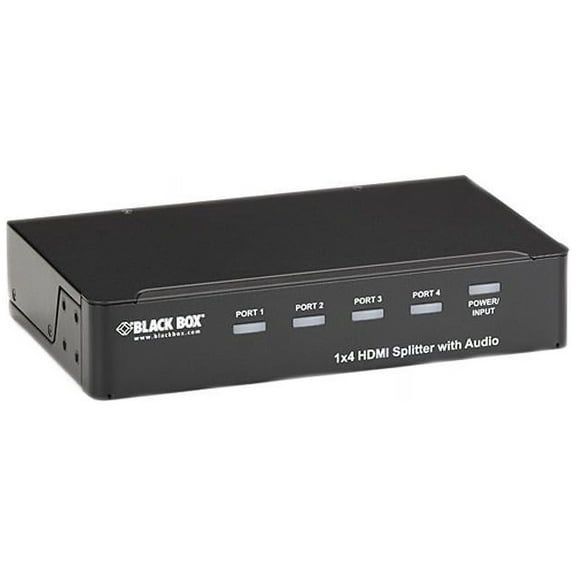 BLACK BOX AVSP-HDMI1X4 1 X 4 HDMI SPLITTER WITH AUDIO