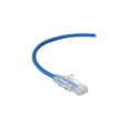 thumbnail image 1 of Black Box 7ft Slim-Net Cat.6 Snagless Unshielded (UTP) Network Patch Cable, Blue, 1 of 3