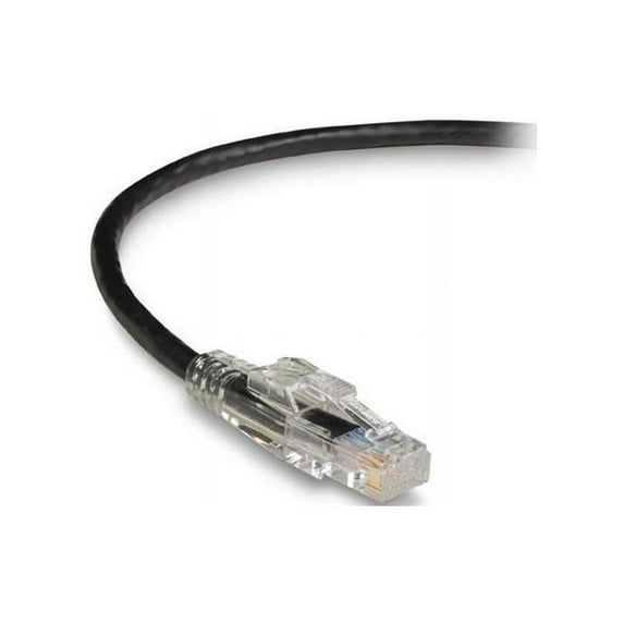 BLACK BOX C6PC70-BK-03 CAT6 550-MHZ LOCKING SNAGLESS STRANDED ETHERNET PATCH CABLE - UNSHIELDED (UTP),