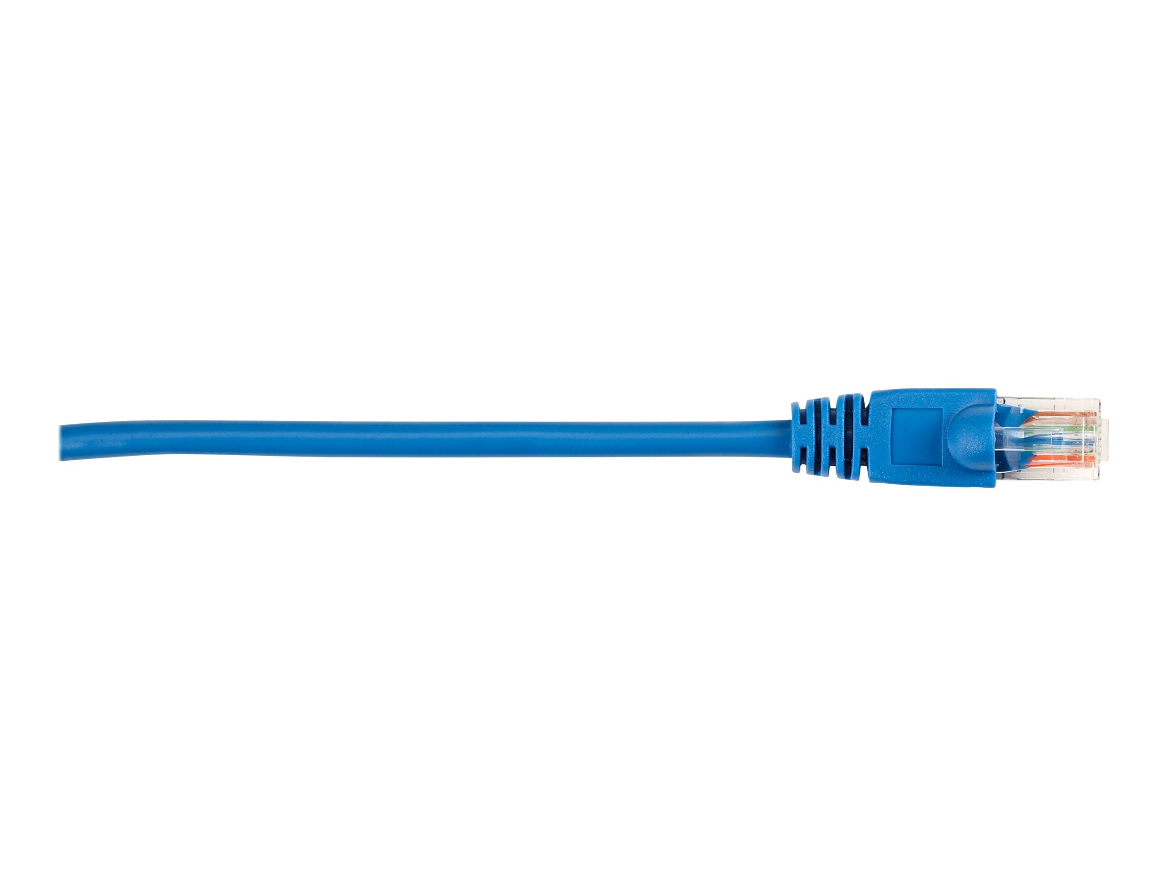 Black Box - Patch cable - RJ-45 (M) to RJ-45 (M) - 3 ft - UTP - CAT 5e - molded, snagless, stranded - blue - for P/N: JPM5E24A, JPM5E48A