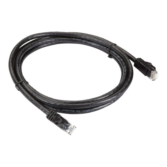 Black Box 5ft GigaTrue Cat.6a UTP Patch Network Cable CAT6APC005BK