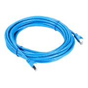Black Box 20ft CAT6A Snagless UTP Network Patch Cable Blue CAT6APCS020BL