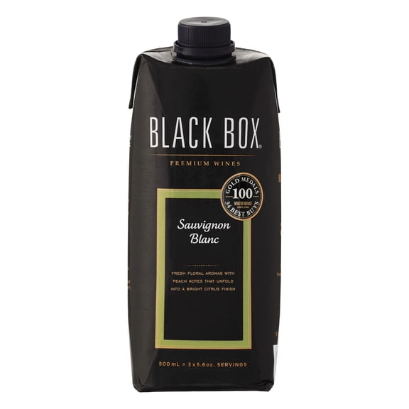 Black Box Sauvignon Blanc White Wine, 500mL Box