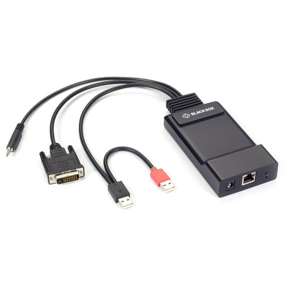Emerald Zero U DVI KVM-over-IP Transmitter Single Head HD USB-HID Audio 12-in.