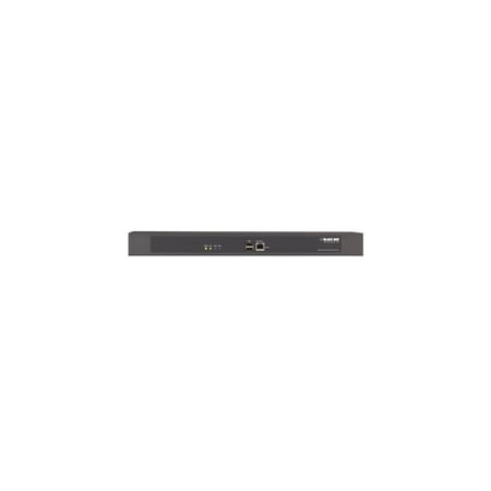 BLACK BOX LES1548A CONSOLE SERVER - PINOUT, (48) RS-232 RJ-45, (2) 10/100/1000-MBPS RJ-45, GS