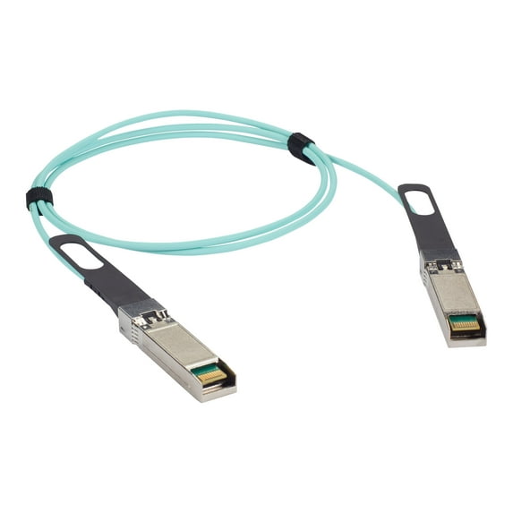 Black Box - 10GBase-AOC direct attach cable - SFP+ (M) to SFP+ (M) - 7 m - fiber optic - OM3 - active, halogen-free - aqua