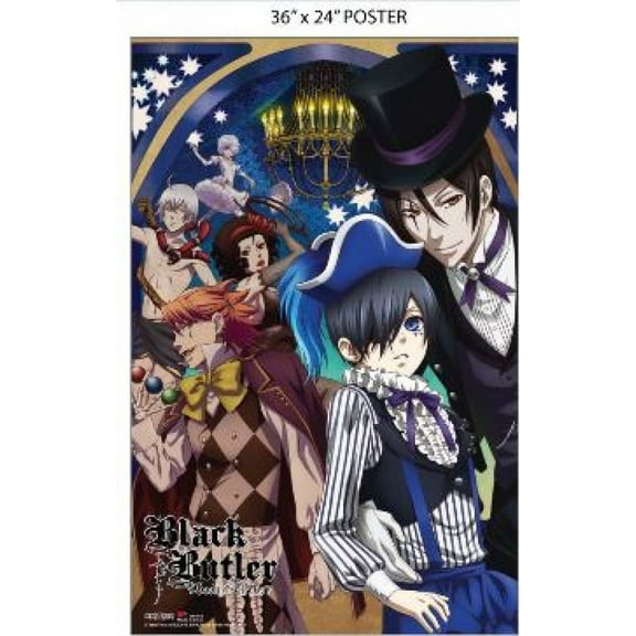 BLACK BUTLER Group (Anime) Poster (24 x 36)