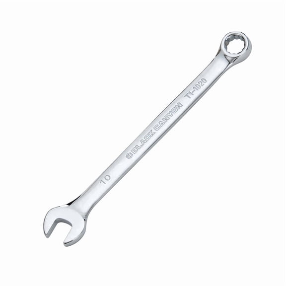 BLACK CANYON 10mm Combination Wrench, 12-Point Box End & Hex Opening