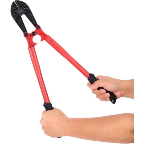 BLACK CANYON 14" Heavy Duty Bolt Cutter, Cr-Mn Steel Cutting Tool with Non-Slip PVC Handles, Industrial Strength for Cutting Chains, Padlocks & Metal Rods