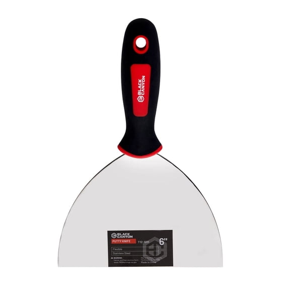 BLACK CANYON 6" Stainless Steel Flexible Putty Knife