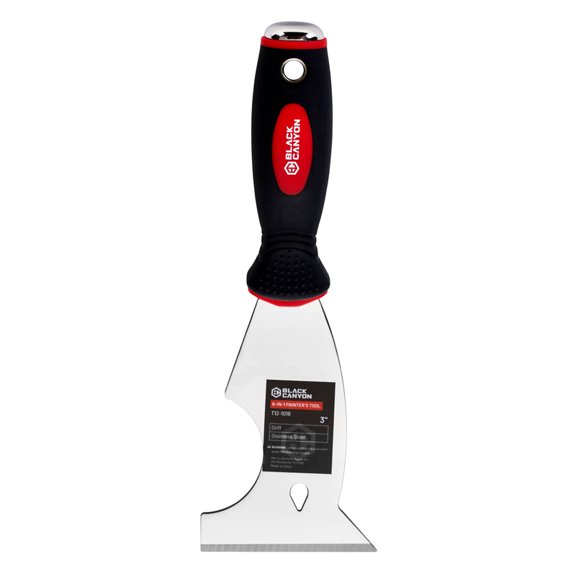 BLACK CANYON 6-in-1 Stainless Steel Painters Tool