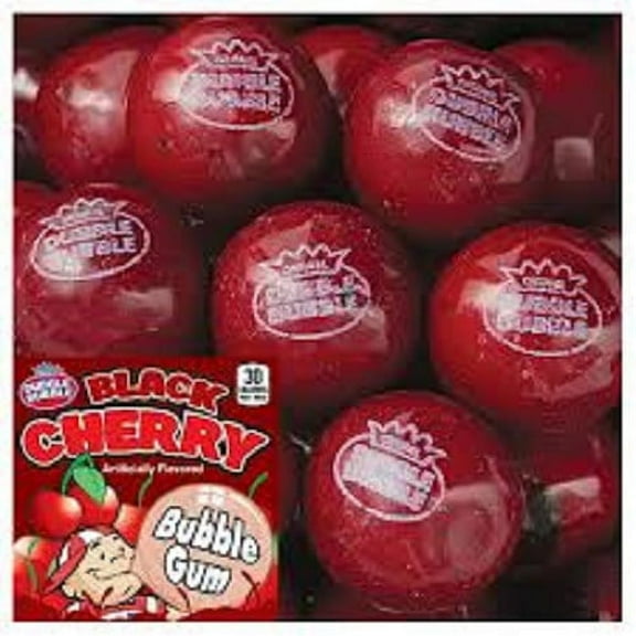 BLACK CHERRY 5LBS DUBBLE BUBBLE GUMBALLS