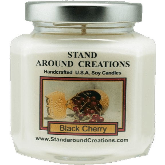 BLACK CHERRY HEX 6-OZ. ALL NATURAL SOY CANDLE