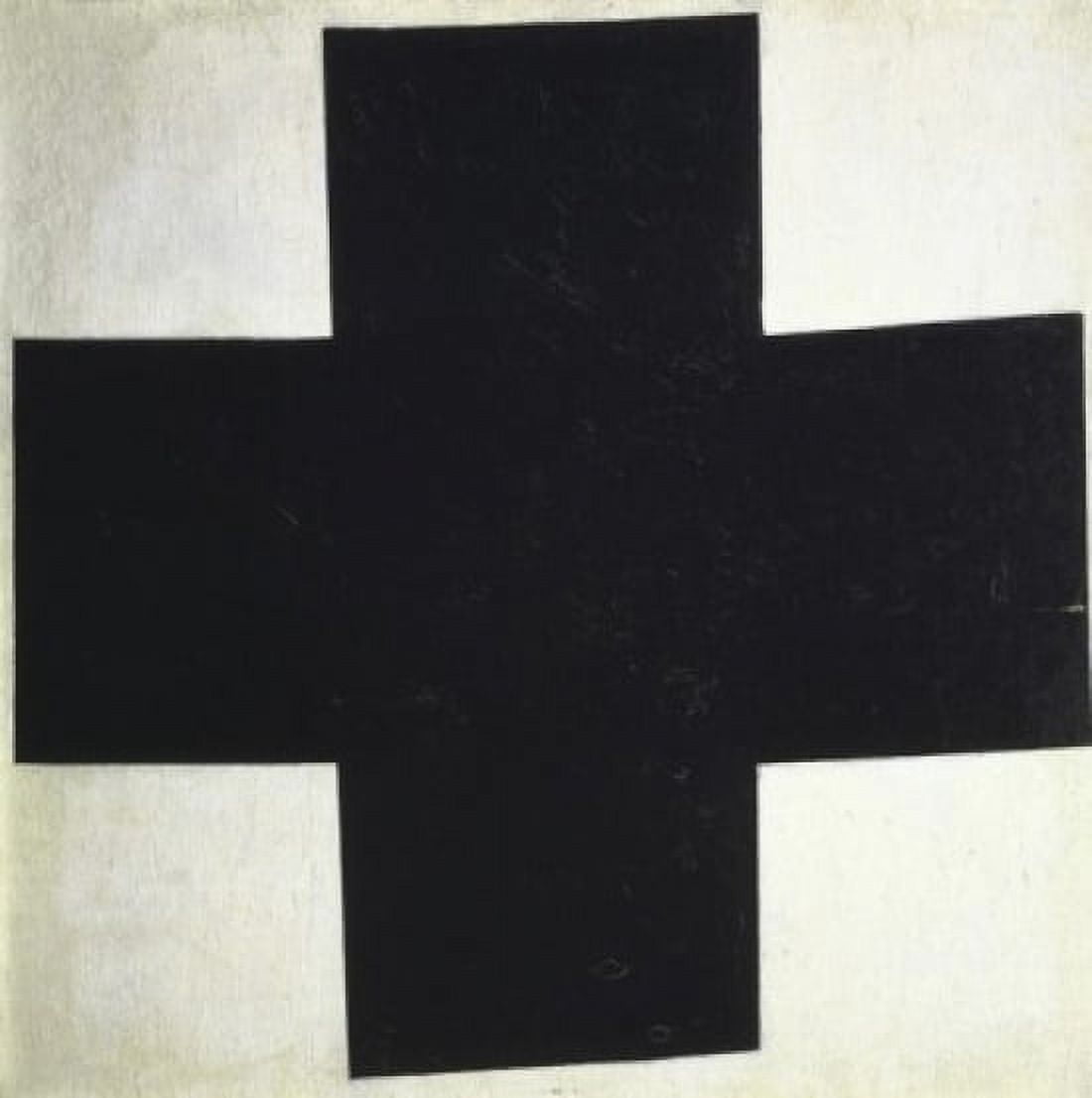 BLACK CROSS Malevic Kazimir Severinovic 1878 d1935 Russian Musee National d Art Moderne Centre Georges Pompidou Paris Canvas Art - Kazimir Severinovic Malevich (24 x 36)