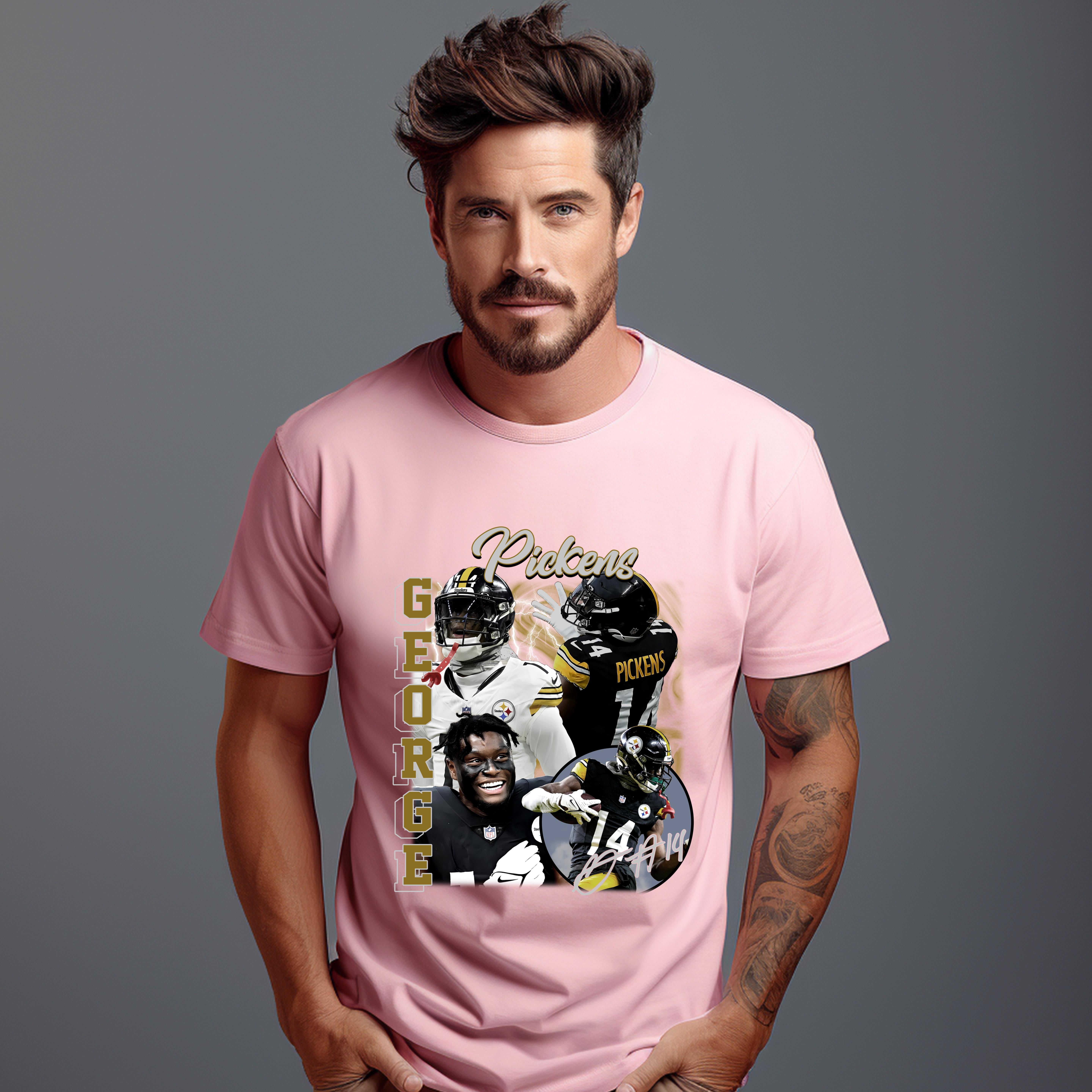 Image George Pickens image beautiful image beautiful image beautiful - BLACK-Challenge Brand New, George Pickens Shirt, T-Shirt Beautiful ...
