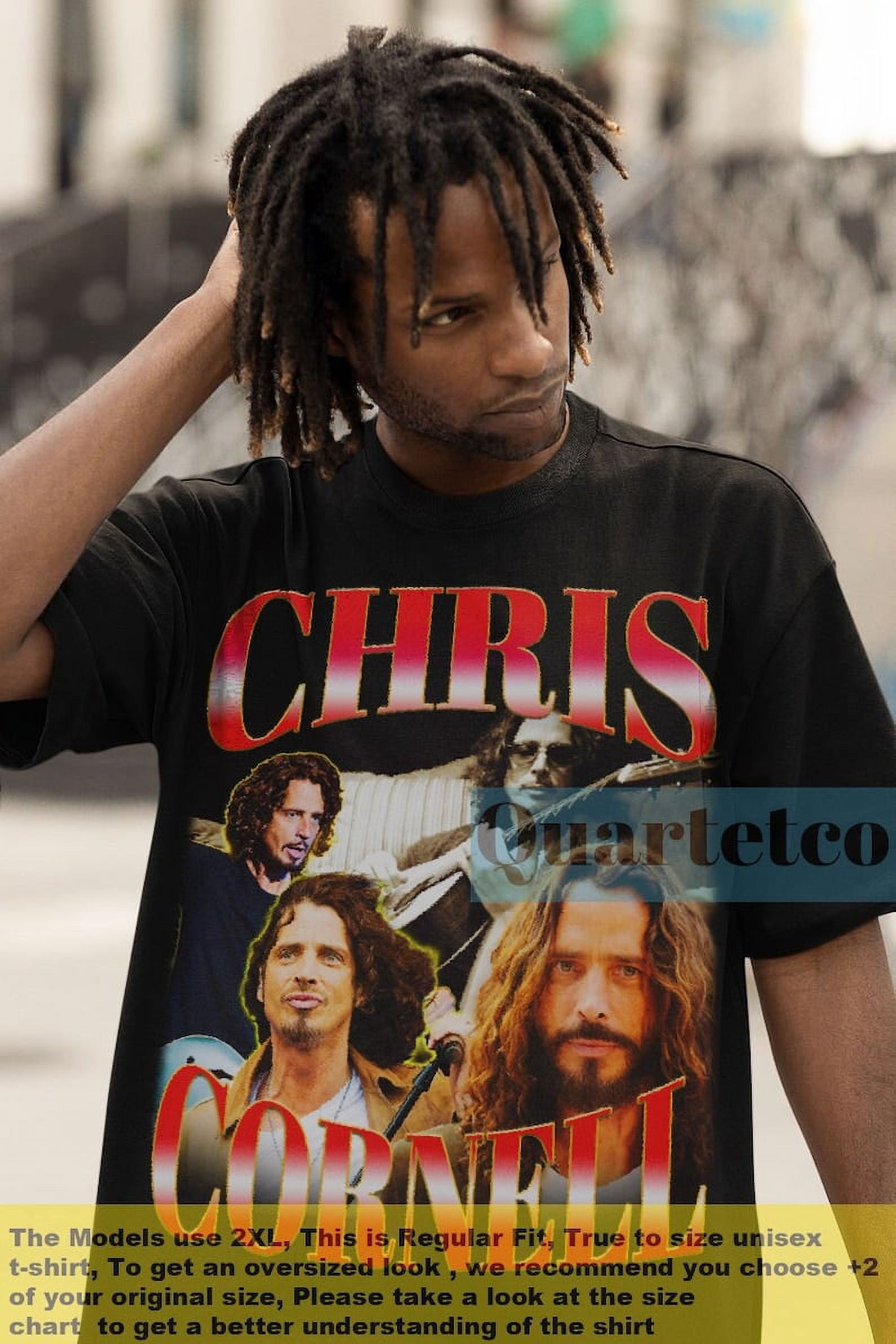 [BLACK] Chris Cornell, Chris Cornell Shirt, Chris Cornell Merch, Chris
