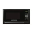 thumbnail image 1 of BLACK+DECKER 0.7 cu ft Countertop Microwave Ovens in Black, 1 of 5