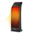 thumbnail image 1 of BLACK+DECKER 1,500-Watt-Max Oscillating Ceramic Tower Heater with Fan Setting, BHTC571, 1 of 9
