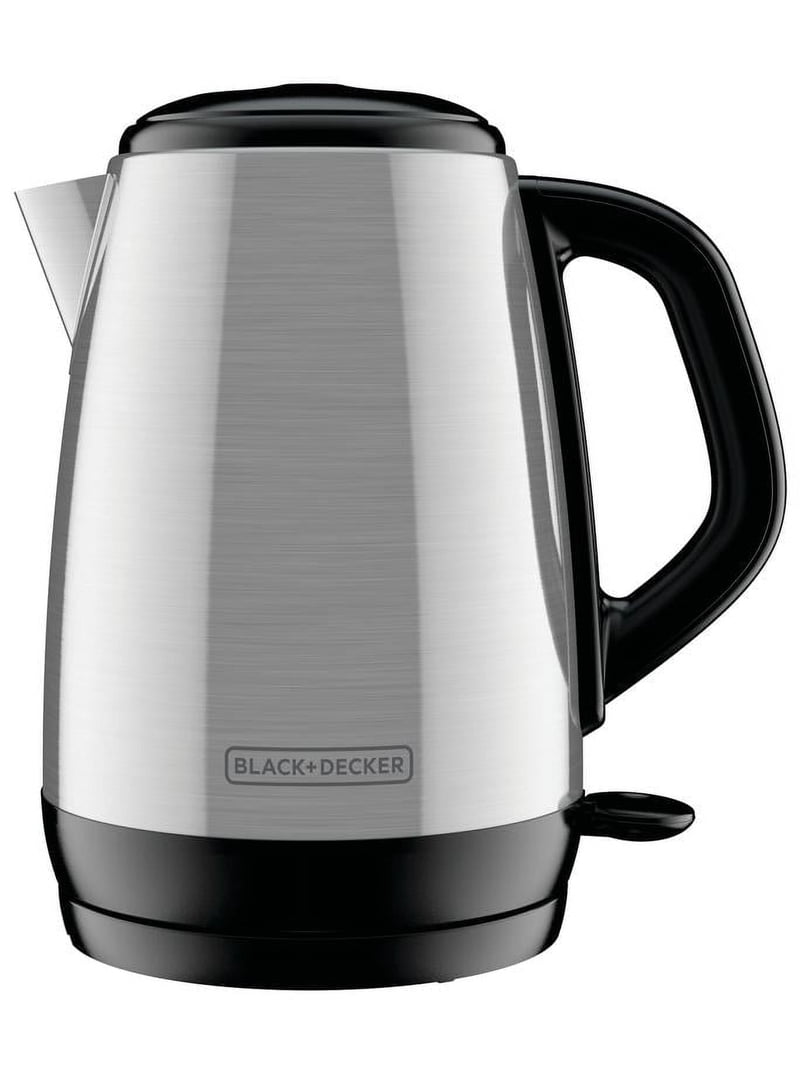 その他 BD Electric Kettle SS Blk BLACK+DECKER, Electric Cordless Kettle, 1.7 Liter, Stainless Steel